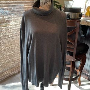 Alfani regular fit grey turtleneck size XL